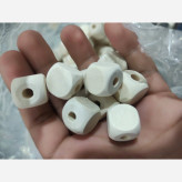 مهره چوبی مکعبی خام 15mm اعلا (دونه ای)