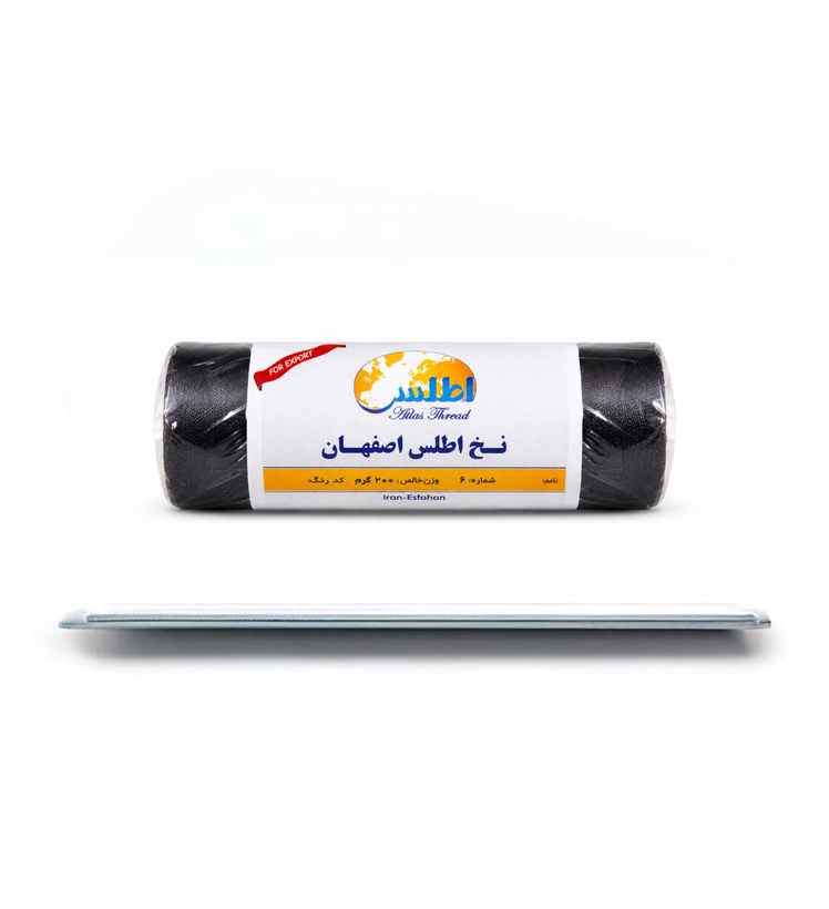 نخ ابریشم اصفهان شماره ۶ مناسب کارهای هنری